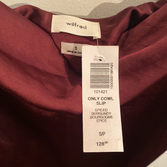 Wilfred Only Cowl Slip Dress - Picture 3 of 3